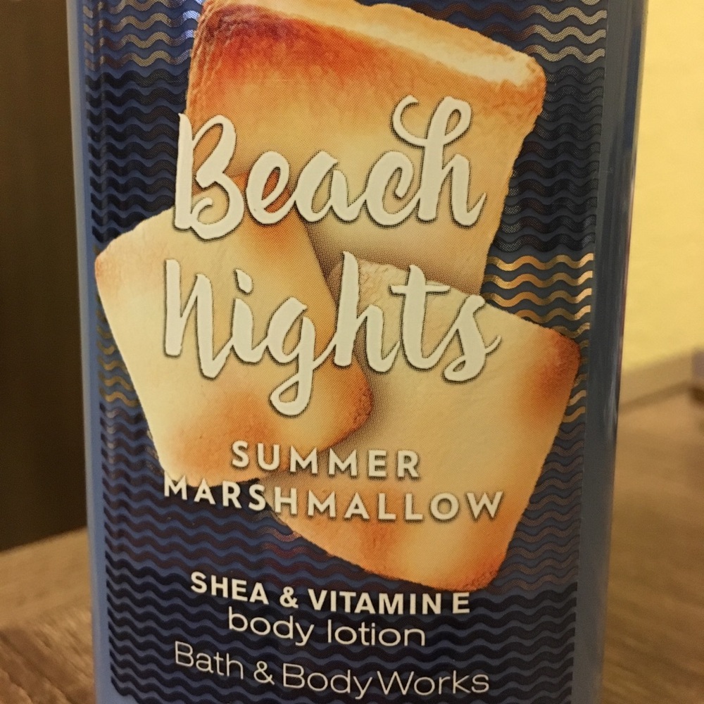 Beach Nights Summer Marshmallow body lotion